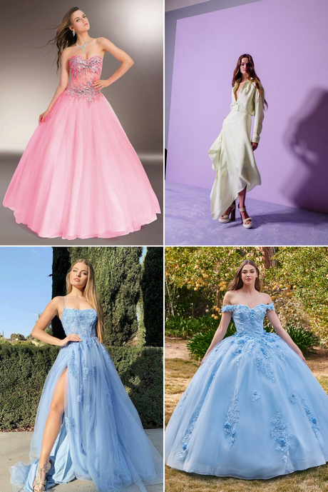 Modeller av klänningar i 15 år 2023