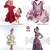 Korta flamenco klänningar 2023